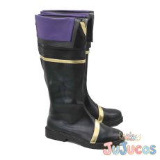 画像3: シャドウ　コスプレ靴　陰の実力者になりたくて！　コスプレブーツ　JUJUcosplay (3)