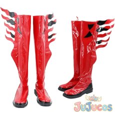 画像1: メロコ　コスプレ靴　ポケットモンスター スカーレット・バイオレット　コスプレブーツ　JUJUcosplay (1)