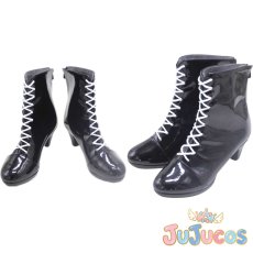 画像1: Vtuber　シスター・クレア　新衣装　コスプレ靴　バーチャルYouTuber　コスプレブーツ　JUJUcosplay (1)