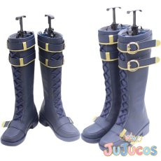 画像1: 空崎ヒナ　コスプレ靴　ブルーアーカイブ　コスプレブーツ　JUJUcosplay (1)