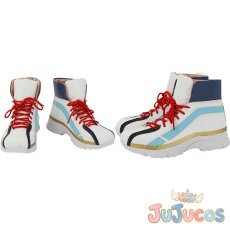 画像1: あんスタ　フィーチャースカウト なずな編2　Pump it up!　仁兎なずな　コスプレ靴　あんさんぶるスターズ！　コスプレブーツ　JUJUcosplay (1)