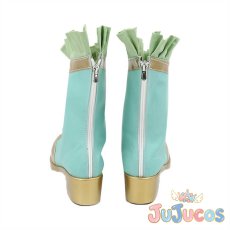 画像4: グラスワンダー　セイントジェード・ヒーラー　コスプレ靴　ウマ娘プリティーダービー　コスプレブーツ　JUJUcosplay (4)