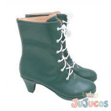 画像3: 木野まこと(セーラージュピター)　コスプレ靴　美少女戦士セーラームーン　コスプレブーツ　JUJUcosplay (3)