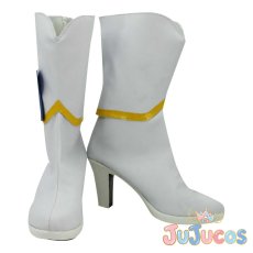 画像2: 白雪ひめ(キュアプリンセス)　変身後(キュアプリンセス)　コスプレ靴　ハピネスチャージプリキュア!　コスプレブーツ　JUJUcosplay (2)