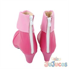 画像4: 夢原のぞみ(キュアドリーム)　キュアドリーム　コスプレ靴　Yes!プリキュア5　コスプレブーツ　JUJUcosplay (4)
