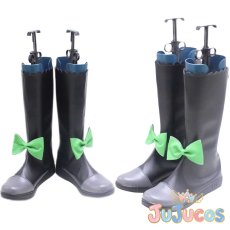 画像1: もぎゅっと“love”で接近中！　星空凛　コスプレ靴　ラブライブ! School idol project　コスプレブーツ　JUJUcosplay (1)