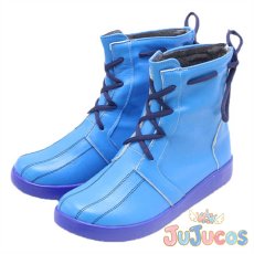 画像3: ビビッドソウル　青柳冬弥　コスプレ靴　プロジェクトセカイ カラフルステージ！ feat. 初音ミク　コスプレブーツ　JUJUcosplay (3)