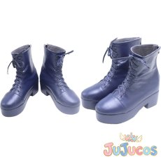 画像1: Vtuber　白上フブキ　正月　コスプレ靴　バーチャルYouTuber　コスプレブーツ　JUJUcosplay (1)