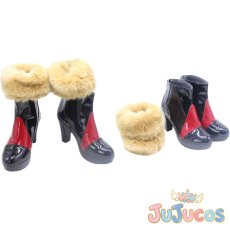 画像1: 水城ゆきかぜ　コスプレ靴　対魔忍ユキカゼ　コスプレブーツ　JUJUcosplay (1)