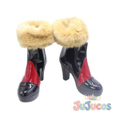 画像2: 水城ゆきかぜ　コスプレ靴　対魔忍ユキカゼ　コスプレブーツ　JUJUcosplay (2)