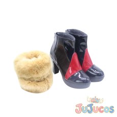 画像3: 水城ゆきかぜ　コスプレ靴　対魔忍ユキカゼ　コスプレブーツ　JUJUcosplay (3)