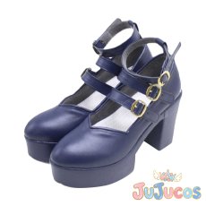 画像3: Vtuber　Meloco Kyoran(狂蘭 メロコ)　コスプレ靴　バーチャルYouTuber　コスプレブーツ　JUJUcosplay (3)