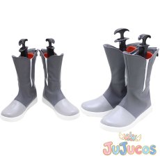 画像1: ボタン　コスプレ靴　ポケットモンスター スカーレット・バイオレット　コスプレブーツ　JUJUcosplay (1)