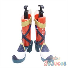 画像2: ファルザン（Faruzan）　コスプレ靴　原神(げんしん)　コスプレブーツ　JUJUcosplay (2)