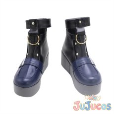 画像2: 天雨アコ　コスプレ靴　ブルーアーカイブ　コスプレブーツ　JUJUcosplay (2)