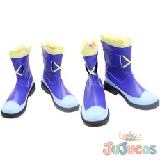 画像1: グルーシャ　コスプレ靴　ポケットモンスター スカーレット・バイオレット　コスプレブーツ　JUJUcosplay (1)