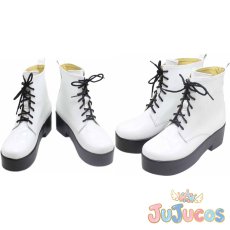 画像1: VTuber　水無世燐央　コスプレ靴　バーチャルYouTuber　コスプレブーツ　JUJUcosplay (1)