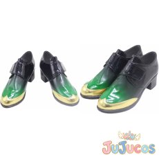 画像1: Vtuber　緋崎ガンマ　初期　コスプレ靴　バーチャルYouTuber　コスプレブーツ　JUJUcosplay (1)