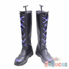 画像2: 錠前サオリ　コスプレ靴　ブルーアーカイブ　コスプレブーツ　JUJUcosplay (2)