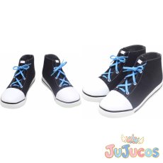 画像1: 黒見セリカ　コスプレ靴　ブルーアーカイブ　コスプレブーツ　JUJUcosplay (1)