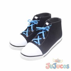 画像3: 黒見セリカ　コスプレ靴　ブルーアーカイブ　コスプレブーツ　JUJUcosplay (3)