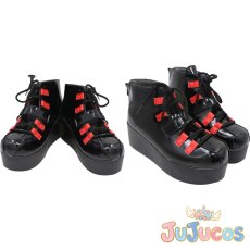 画像1: 飴村乱数　コスプレ靴　ヒプノシスマイク　コスプレブーツ　JUJUcosplay (1)