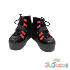 画像2: 飴村乱数　コスプレ靴　ヒプノシスマイク　コスプレブーツ　JUJUcosplay (2)