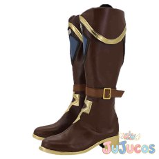 画像3: ガイア　コスプレ靴　原神(げんしん)　コスプレブーツ　JUJUcosplay (3)