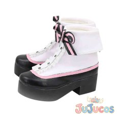 画像3: VTuber　月ノ美兎　アイドル衣装　コスプレ靴　バーチャルYouTuber　コスプレブーツ　JUJUcosplay (3)