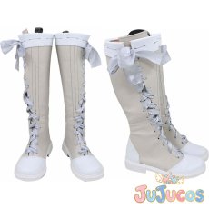 画像1: ヴァイオレット・エヴァーガーデン　コスプレ靴　ヴァイオレット・エヴァーガーデン　コスプレブーツ　JUJUcosplay (1)