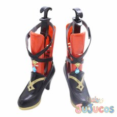 画像2: リサ　薔薇が返り咲く頃　コスプレ靴　原神(げんしん)　コスプレブーツ　JUJUcosplay (2)