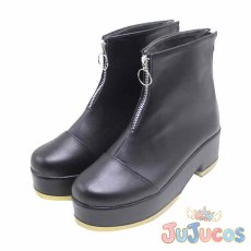 画像3: VTuber　叶(かなえ)　私服(タックイン)　コスプレ靴　バーチャルYouTuber　コスプレブーツ　JUJUcosplay (3)