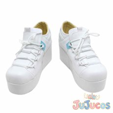 画像2: 猫塚ヒビキ　キヴォトス大運動会　晄輪大祭　チア衣装　コスプレ靴　ブルーアーカイブ　コスプレブーツ　JUJUcosplay (2)