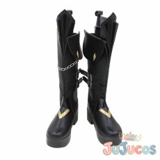 画像2: げんしん　タルタリヤ(Tartaglia)　コスプレ靴　原神　コスプレブーツ　JUJUcosplay (2)