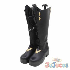 画像3: げんしん　タルタリヤ(Tartaglia)　コスプレ靴　原神　コスプレブーツ　JUJUcosplay (3)