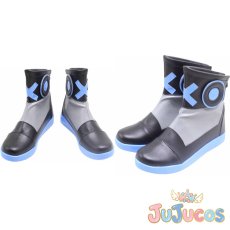 画像1: マバリック・マスクスーツ　目にも留まらぬぷよ捌き　東雲彰人　青柳冬弥　コスプレ靴　プロジェクトセカイ カラフルステージ！ feat. 初音ミク　コスプレブーツ　JUJUcosplay (1)