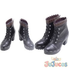 画像1: Vtuber　星街すいせい　普段着風アイドル衣装　コスプレ靴　バーチャルYouTuber　コスプレブーツ　JUJUcosplay (1)