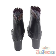 画像4: Vtuber　星街すいせい　普段着風アイドル衣装　コスプレ靴　バーチャルYouTuber　コスプレブーツ　JUJUcosplay (4)