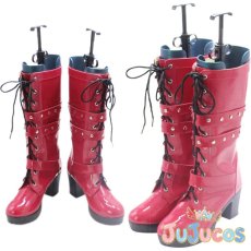 画像1: 四十物十四　コスプレ靴　ヒプノシスマイク　コスプレブーツ　JUJUcosplay (1)