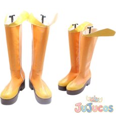 画像1: キュアウィング　コスプレ靴　ひろがるスカイ!プリキュア　コスプレブーツ　JUJUcosplay (1)