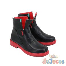 画像4: Vtuber　黒上フブキ　コスプレ靴　バーチャルYouTuber　コスプレブーツ　JUJUcosplay (4)