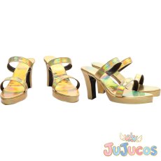 画像1: ヘルム　シャンデリアライト　コスプレ靴　勝利の女神：NIKKE　コスプレブーツ　JUJUcosplay (1)