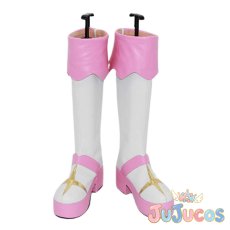 画像2: 虹ヶ丘ましろ　キュアプリズム　コスプレ靴　ひろがるスカイ!プリキュア　コスプレブーツ　JUJUcosplay (2)
