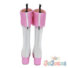 画像4: 虹ヶ丘ましろ　キュアプリズム　コスプレ靴　ひろがるスカイ!プリキュア　コスプレブーツ　JUJUcosplay (4)