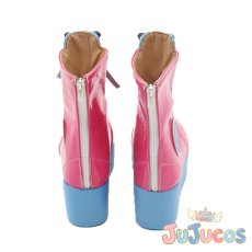 画像4: 鳳えむ　えむ隊員は調査中！　POP IN MY HEART!!　コスプレ靴　プロジェクトセカイ カラフルステージ！ feat. 初音ミク　コスプレブーツ　JUJUcosplay (4)