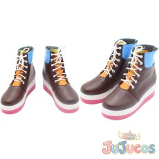 画像1: ダンス！アンド！シング！　天馬司　POP IN MY HEART!!　コスプレ靴　プロジェクトセカイ カラフルステージ！ feat. 初音ミク　コスプレブーツ　JUJUcosplay (1)