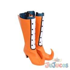 画像4: 藤原はづき　コスプレ靴　おジャ魔女どれみ　コスプレブーツ　JUJUcosplay (4)