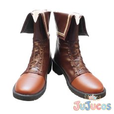 画像2: Vtuber　大代真白　コスプレ靴　バーチャルYouTuber　コスプレブーツ　JUJUcosplay (2)