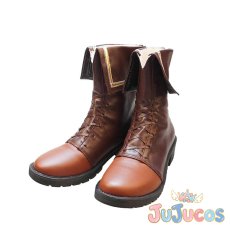 画像3: Vtuber　大代真白　コスプレ靴　バーチャルYouTuber　コスプレブーツ　JUJUcosplay (3)