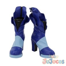 画像2: 水無月かれん(キュアアクア)　コスプレ靴　Yes!プリキュア5GoGo!　コスプレブーツ　JUJUcosplay (2)